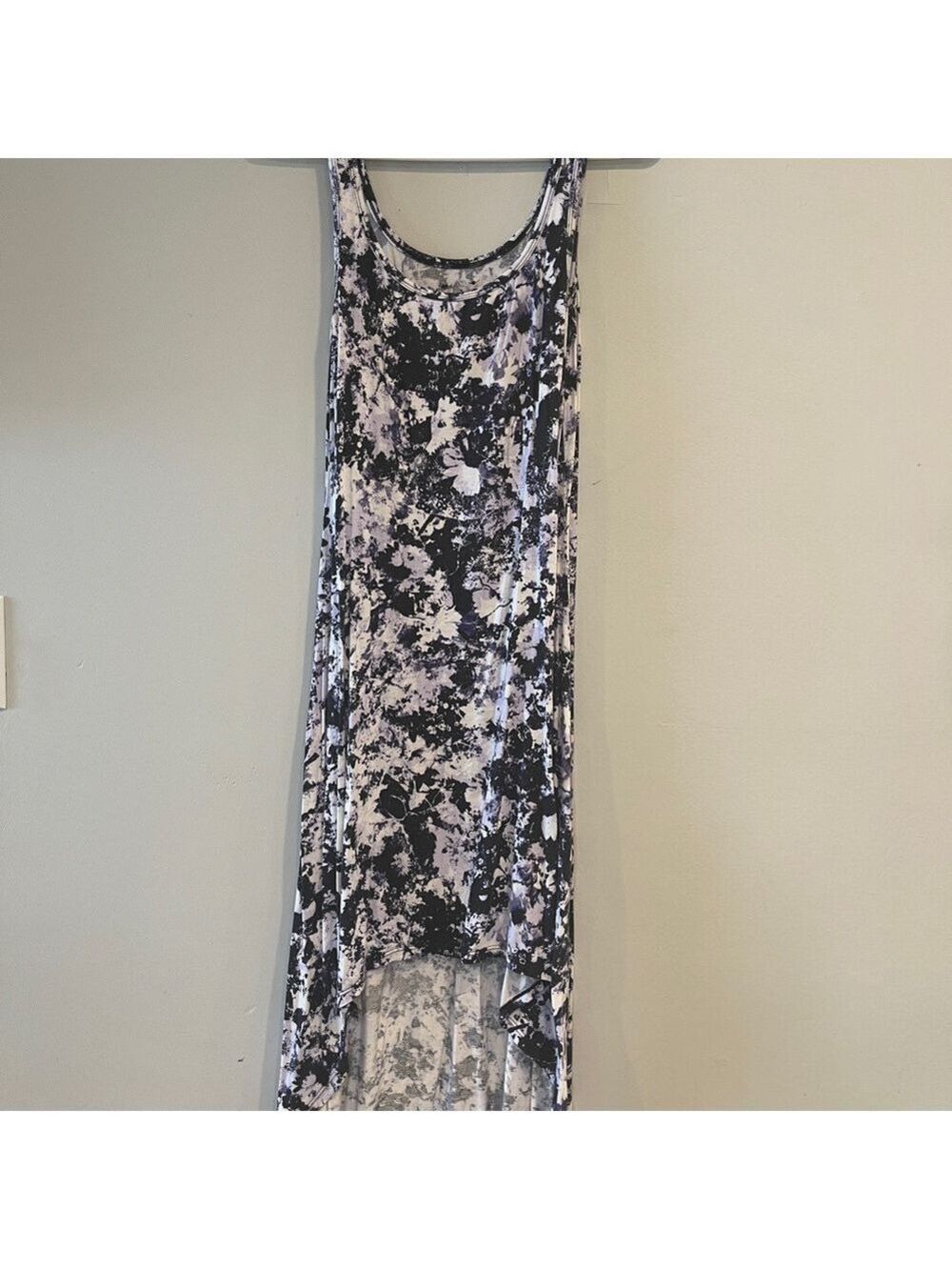 Marc New York Floral Sleeveless High-Low Dress Size Medium